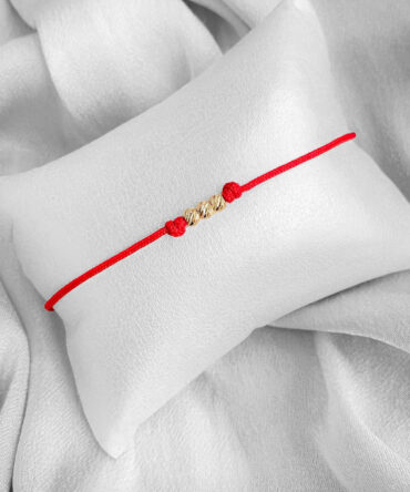 Amullator 3 – Amulette Cordon Rouge & Or 18K